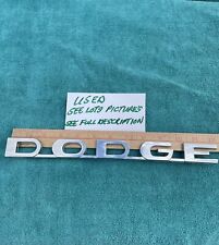 1962-68 Dodge Pickup Truck Fender Emblem Power Wagon Part # 20268 Used 2221712 for sale  Shipping to South Africa