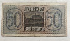 German banknote reichsmark for sale  NEWHAVEN