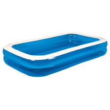 SunClub Rectangular Inflatable Kids Summer Family Swimming Pool 120" X 72" X 20", used for sale  Shipping to South Africa