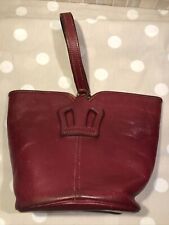 Red leather vintage for sale  TAUNTON