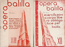 Opera balilla esercitazione usato  Cattolica