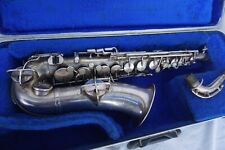 H.N. White King "INSTRUMENTO SOLO" Saxofone Alto Eb Modelo 1004 Banhado a Prata comprar usado  Enviando para Brazil
