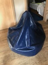 Sitzsack blau kunstleder gebraucht kaufen  Dingelstädt
