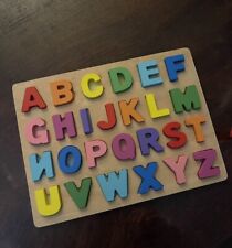 Child wooden alphabet for sale  Saint Bernard