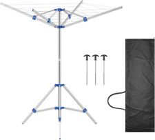 Rotary Washing Line Foldable , 4 Arms 16M Large Drying Area Free Standing for sale  Shipping to South Africa
