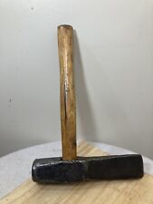 Vtg. 3 Pound STRAIGHT PEEN HAMMER BLACKSMITH Farrier Anvil Forge Tool w/ Handle for sale  Shipping to South Africa