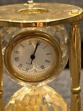 Crystal small clock for sale  ABINGDON