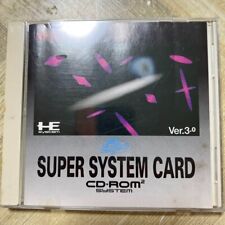 Usado, SUPER SYSTEM CARD CD-Rom2 System PC Engine CD Ver.3.0 comprar usado  Enviando para Brazil