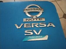 Nissan versa chrome for sale  Fort Lauderdale