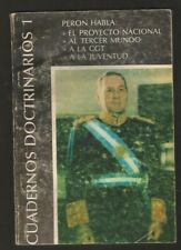 Libro de discursos peronistas Juan Domingo Perón habla 1983  segunda mano  Argentina 
