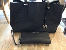  Bolsa Michael Kors original 38H8STVT7B e carteira pré-própria couro preto  comprar usado  Enviando para Brazil