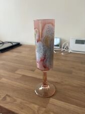 Decorative glass flute for sale  OLDHAM