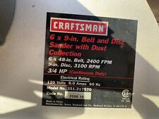 Craftsman belt 9 for sale  North Las Vegas