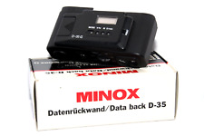 Minox data back usato  Roma