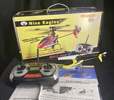 Helicóptero Nine Eagles Solo Pro V con transmisor y caja necesita batería sin probar segunda mano  Embacar hacia Mexico