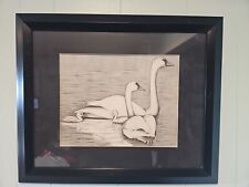 Vintage pencil drawing for sale  Oklahoma City
