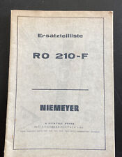 Niemeyer rotormäher 210 gebraucht kaufen  Herbertingen