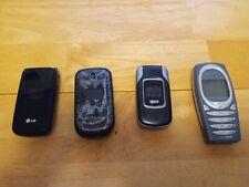 Usado, Lote de 4 diferentes modelos de teléfonos celulares - solo para piezas segunda mano  Embacar hacia Argentina