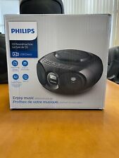 Radio Boombox Philips c CD-Soundmachine MP3 CD USB (FUNCIONA) segunda mano  Embacar hacia Argentina