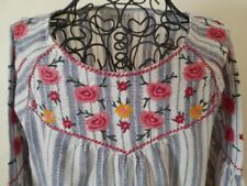 Blouse boheme brodee d'occasion  France
