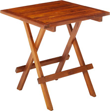 teak solid table small side for sale  USA