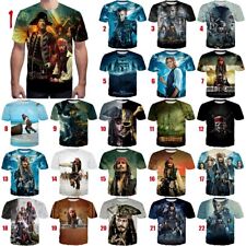 Pirates caribbean tee for sale  Shipping to Ireland