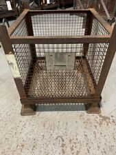 Metal cage stackable for sale  ALFRETON