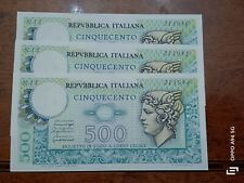 Lotto banconote 500 usato  Manfredonia