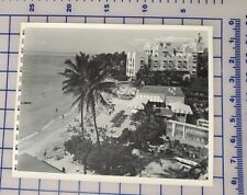 Foto rara, original e vintage do hotel havaiano Hilton e Waikiki do Moana, usado comprar usado  Enviando para Brazil