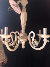 Candelabro estilo chique gasto cor marfim, perfeito estado, 21"h. x 20"w. comprar usado  Enviando para Brazil