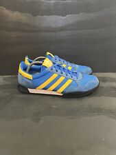 Tênis Adidas Marathon 80 OG masculino tamanho 11 azul amarelo 3 listras raro comprar usado  Enviando para Brazil