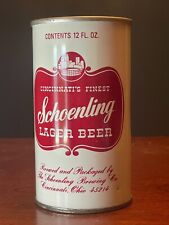 Schoenling Lager Beer | Vintage 12 oz Pull Tab Can | Cincinnati, Ohio for sale  Shipping to South Africa
