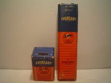 Vintage everyready batteries d'occasion  Expédié en Belgium