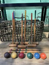 Vintage croquet set for sale  Shipping to Ireland
