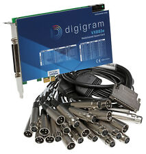 Digigram VX882e 8 Channel AES Digital/Analog 192kHz 24-Bit Broadcast Sound Card for sale  Shipping to South Africa