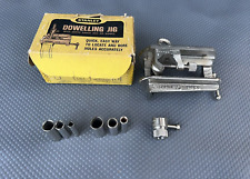 Vintage Stanley Dowelling Jig No. 59 w/ 6 Guides, used for sale  Shipping to South Africa