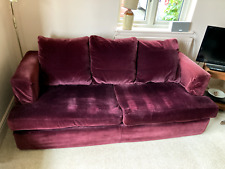 aubergine sofa for sale  BRAMPTON