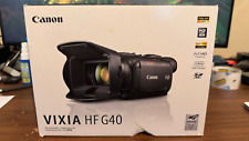 Videocámara Canon VIXIA HF G40 Full HD en caja con accesorios y control remoto segunda mano  Embacar hacia Mexico
