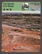 Cartão de história empresarial The Mesabi Iron Range Story of America Industry, usado comprar usado  Enviando para Brazil