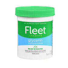 Fleet glycerin suppositories for sale  Shipping to Ireland