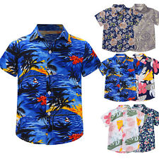 Camiseta havaiana masculina manga curta floral manga curta tropical verão camisetas comprar usado  Enviando para Brazil