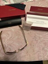 Cartier brille holz gebraucht kaufen  Hamburg