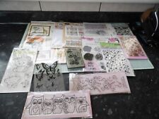 Crafting rubber stamps for sale  FOLKESTONE