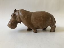 Wooden hippo hippopotamus for sale  WESTCLIFF-ON-SEA