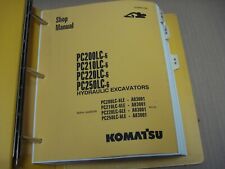 Escavadeira Komatsu PC200LC-6 PC210LC-6 PC220LC-6 PC250LC-6 manual de loja comprar usado  Enviando para Brazil