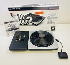 Playstation 3 DJ Hero 2 Bundle Turntable Dongle & Sealed Game LN for sale  Shipping to South Africa
