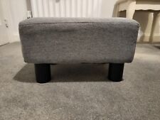 Small grey footstool for sale  SHREWSBURY