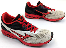Sapato de corrida Mizuno Wave Ronin 4 trilha, masculino 9.5, biqueira de camurça malha vermelha cinza 410476 comprar usado  Enviando para Brazil