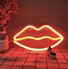 Red lips led for sale  MANCHESTER