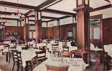 Interior Dining Room Hotel Dalles Columbia Oregon OR c1910 Postcard for sale  Shipping to South Africa